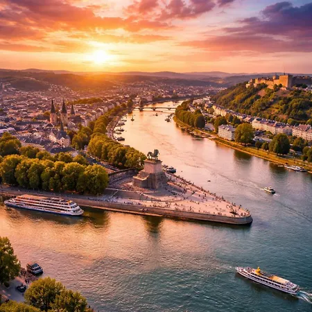 1 - Renovierte Am Rhein - Eigenes Bad, Kueche, Wifi * Coblence