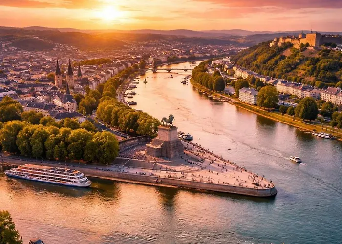1 - Renovierte Am Rhein - Eigenes Bad, Kueche, Wifi * Coblence